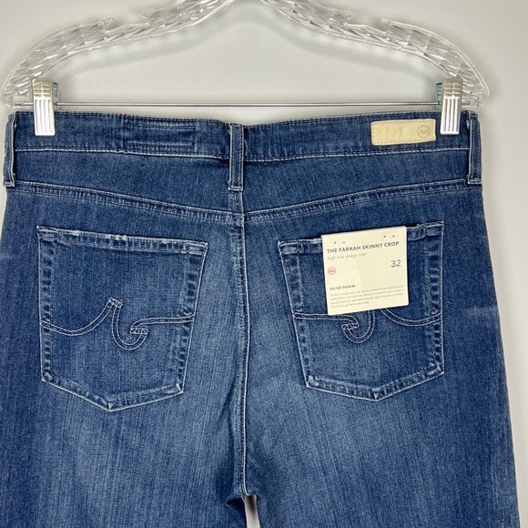 AG Adriano Goldschmied Womens Farrah High Rise Skinny Jeans 13 Year WBZ size 32 - Picture 7 of 15